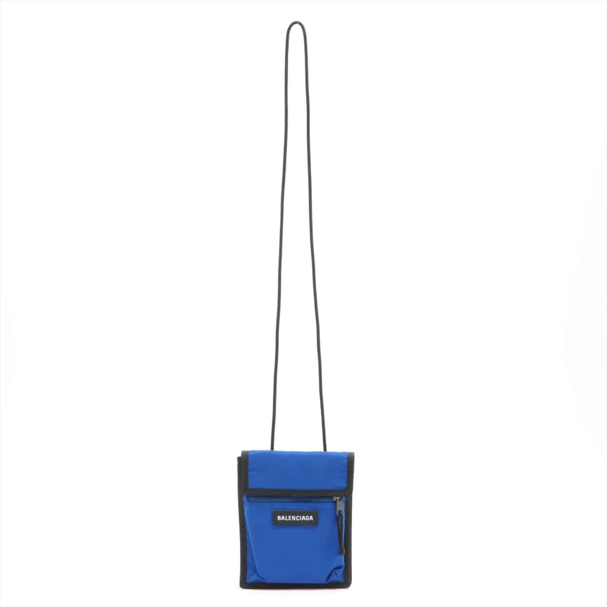 Balenciaga Explorer Nylon Shoulder bag Blue 532298