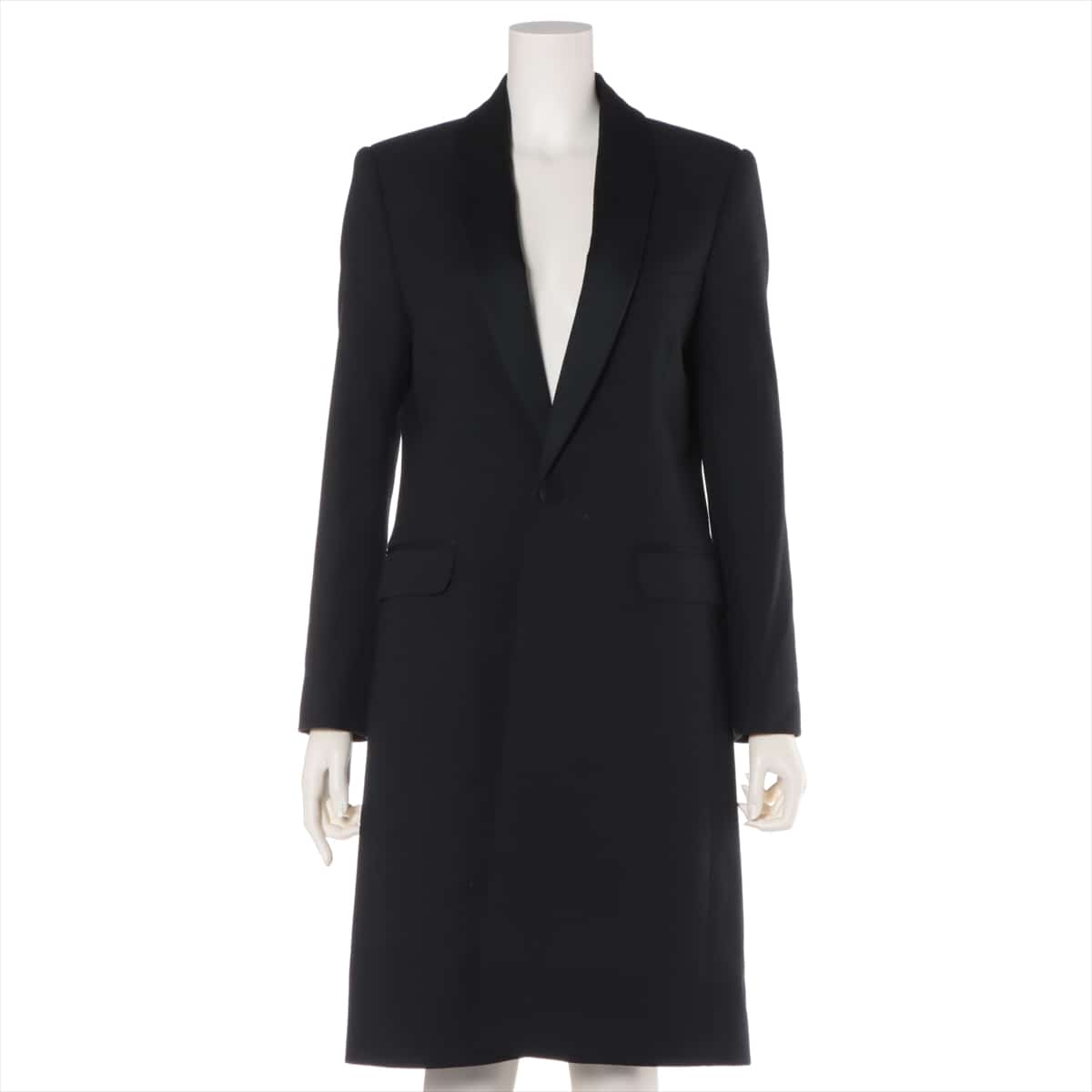 CELINE 19SS Wool Chester coat 36 Ladies' Black  2M138980C Eddie period
