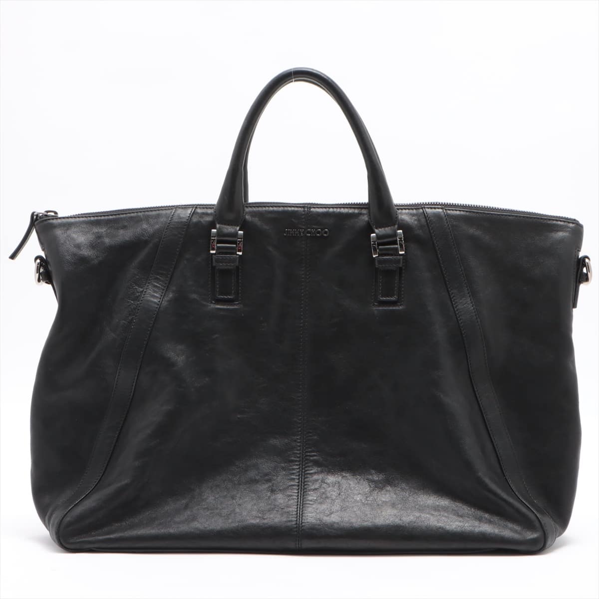 Jimmy Choo Leather 2way handbag Black