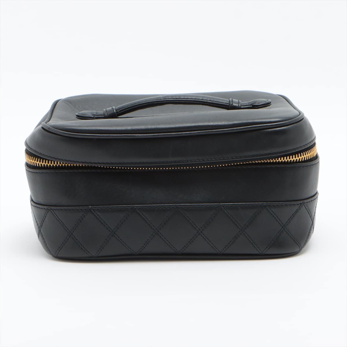 Chanel Bicolore Lambskin Vanity bag Black Gold Metal fittings 2XXXXXX