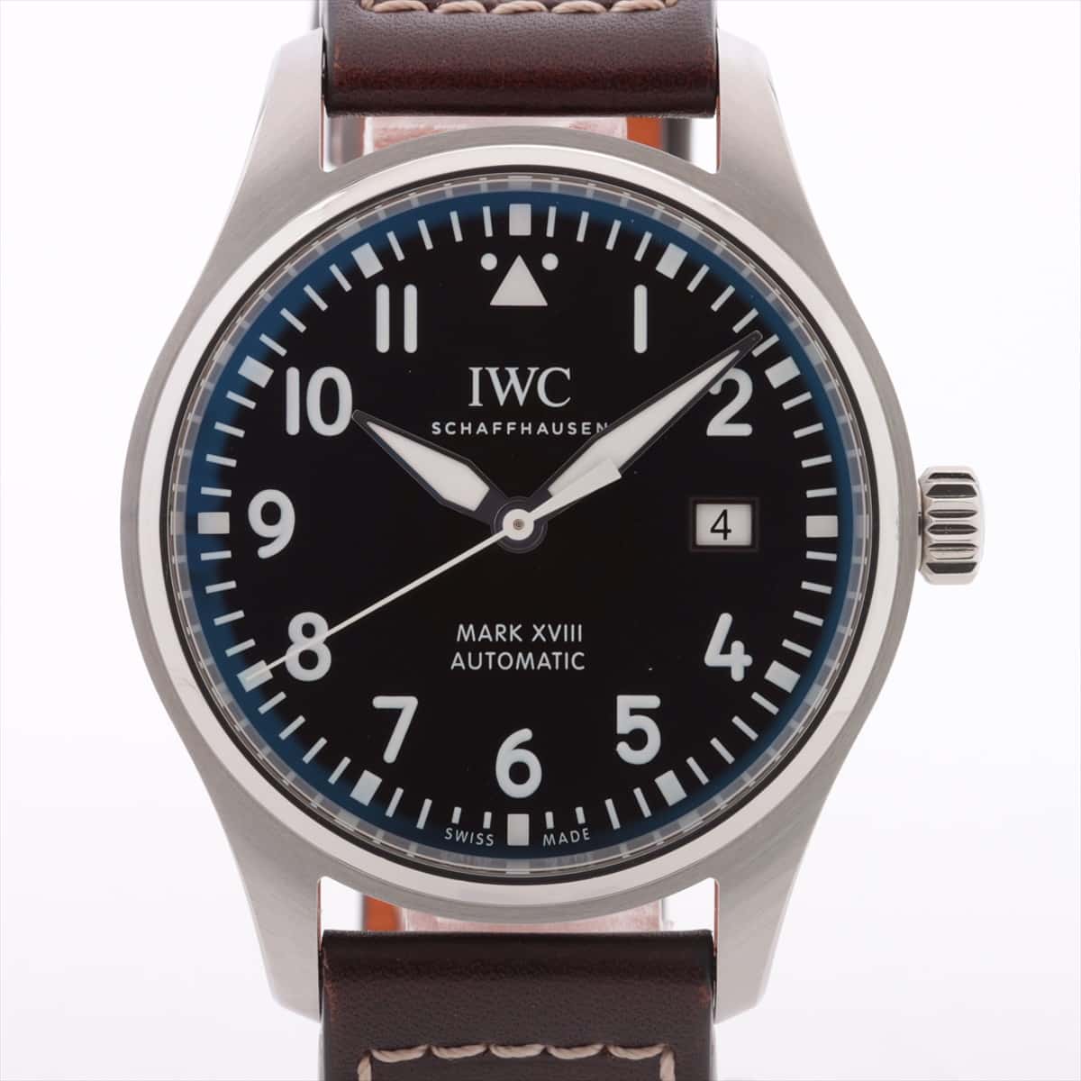 IWC Mark 18 Antoine de Saint-Exupéry IW327003 SS & Leather AT Brown-Face
