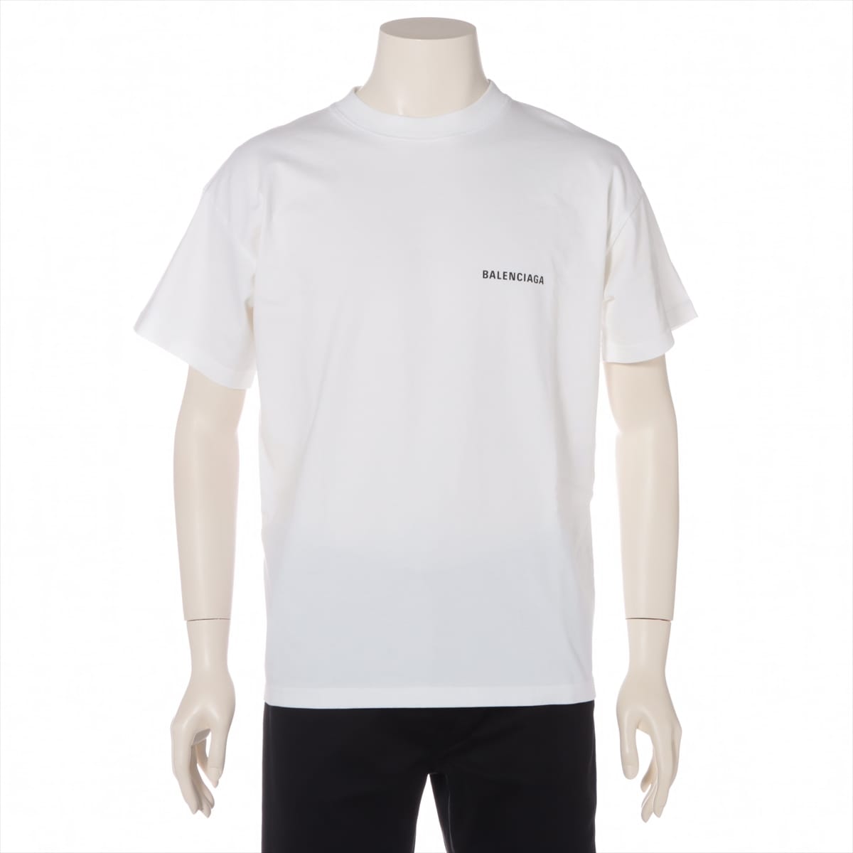 Balenciaga 20 years Cotton T-shirt XS Men's White  612966