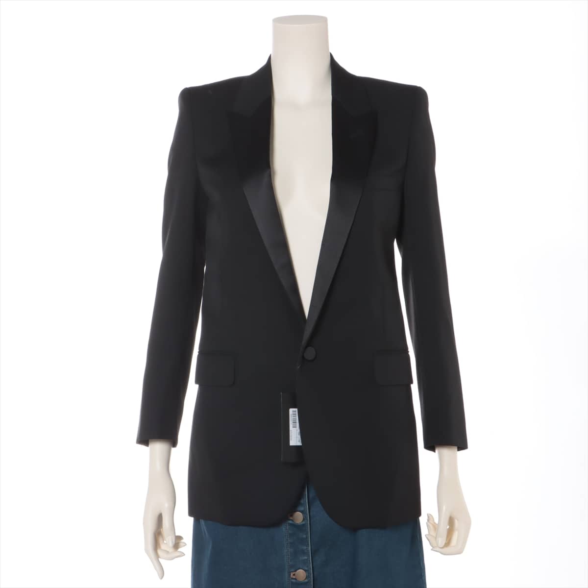 Saint Laurent Paris 20 years Wool & Polyester Tailored jacket 34 Ladies' Black  535995