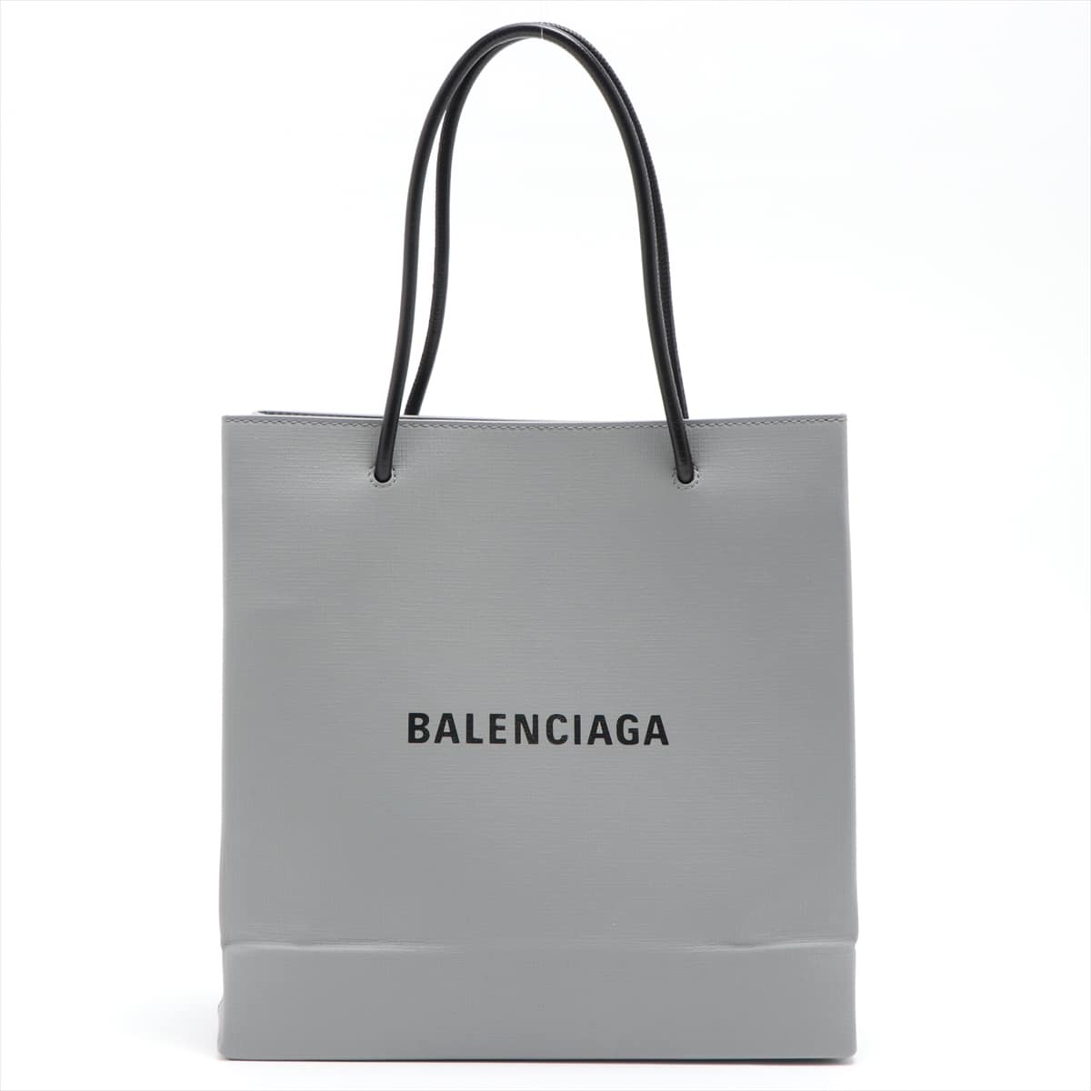 Balenciaga Leather Tote bag Grey 597860