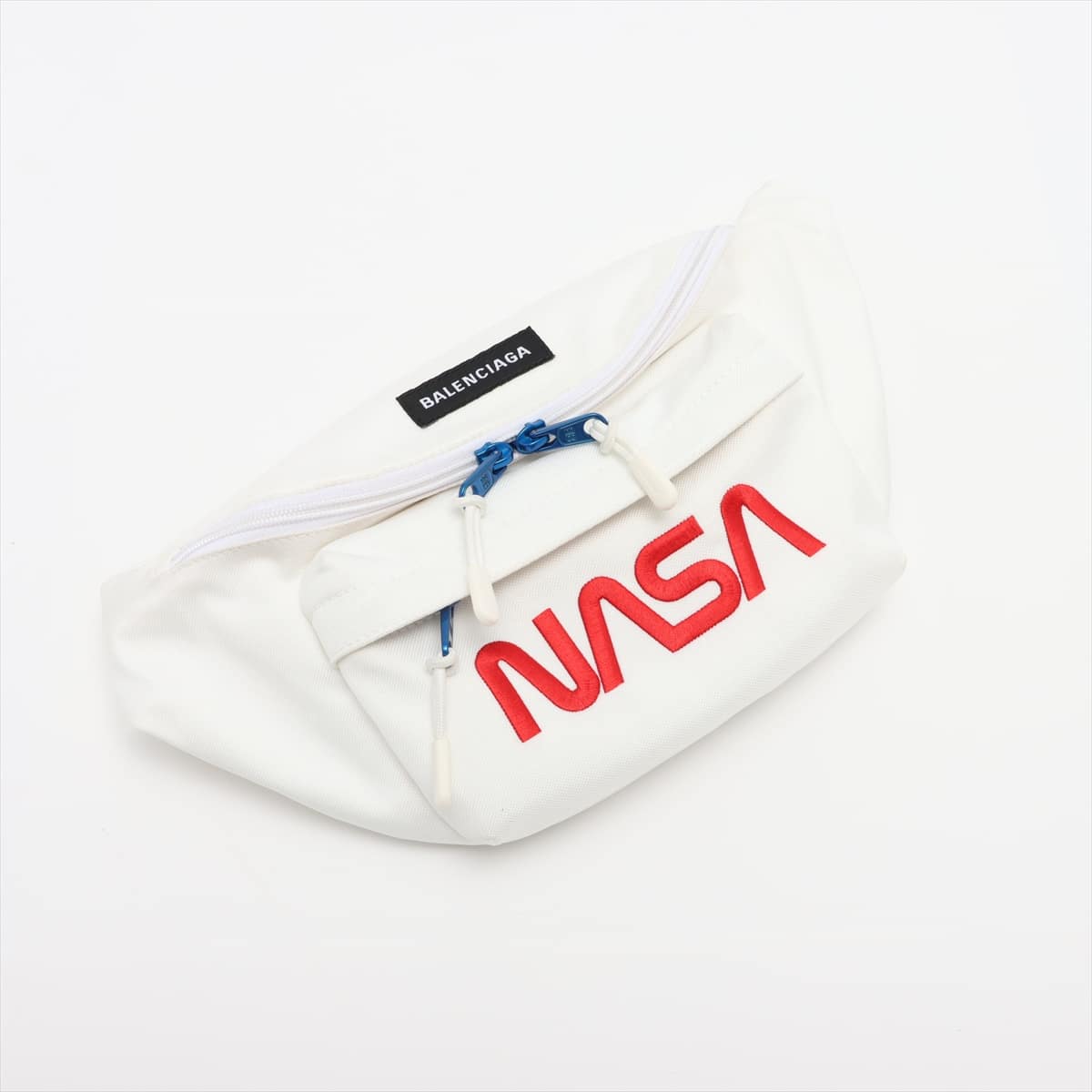 Balenciaga Nylon Sling backpack White 659141