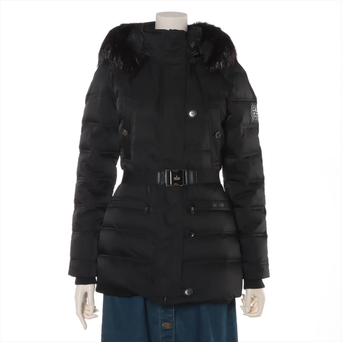 Gucci Polyester Down jacket 36 Ladies' Black  357547