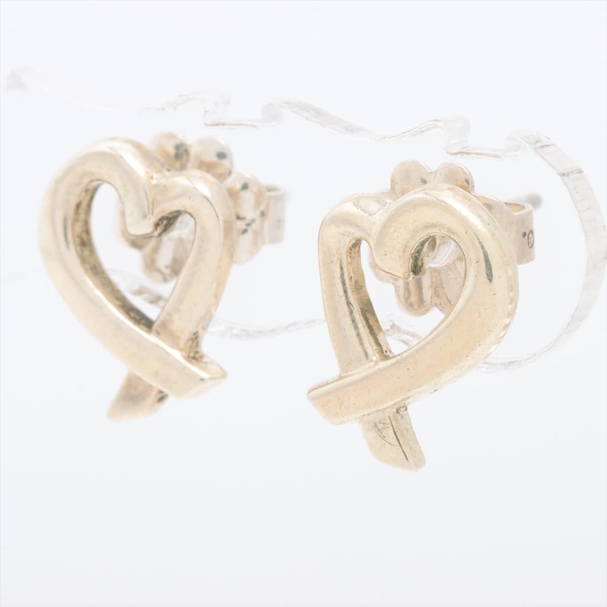 Tiffany Loving Heart Piercing jewelry (for both ears) 925 1.6g Silver