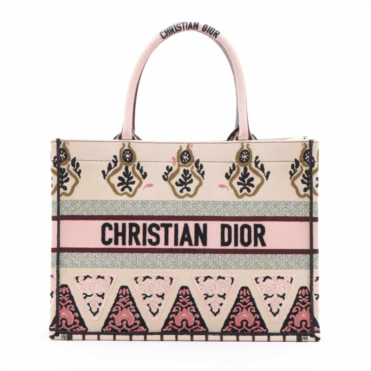 Christian Dior Book Tote canvas Tote bag Multicolor