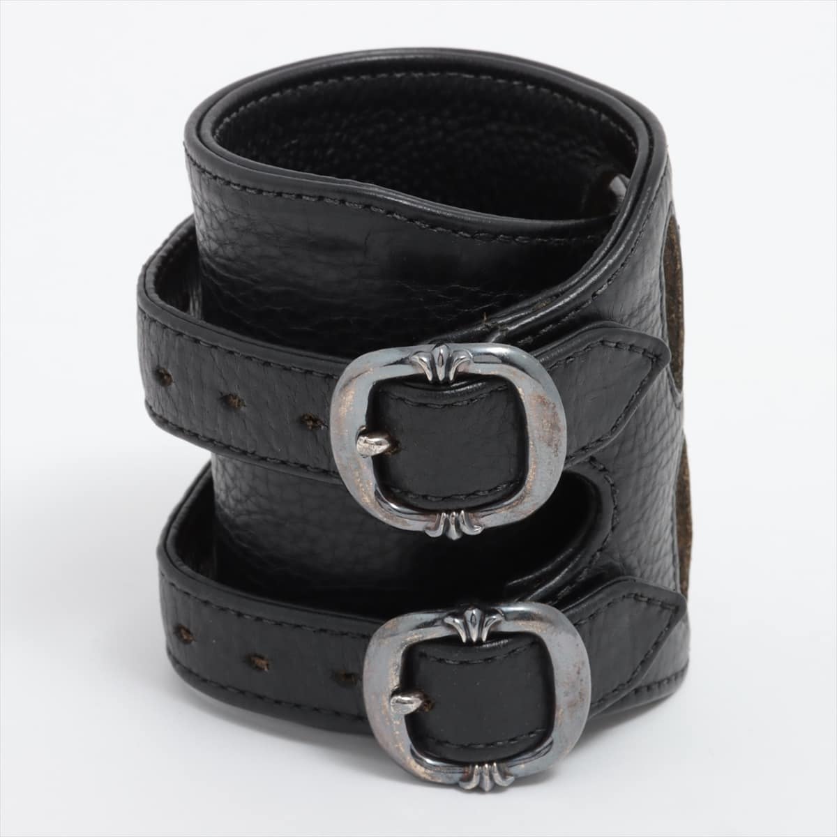 Chrome Hearts Double R&R Bracelet Leather 99.8g