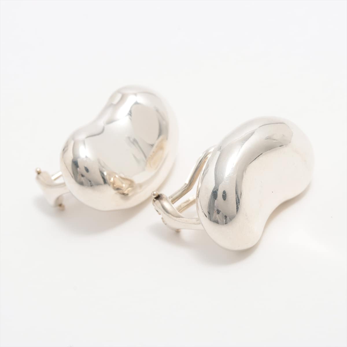 Tiffany Beans Earrings (for both ears) 925 10.6g Silver