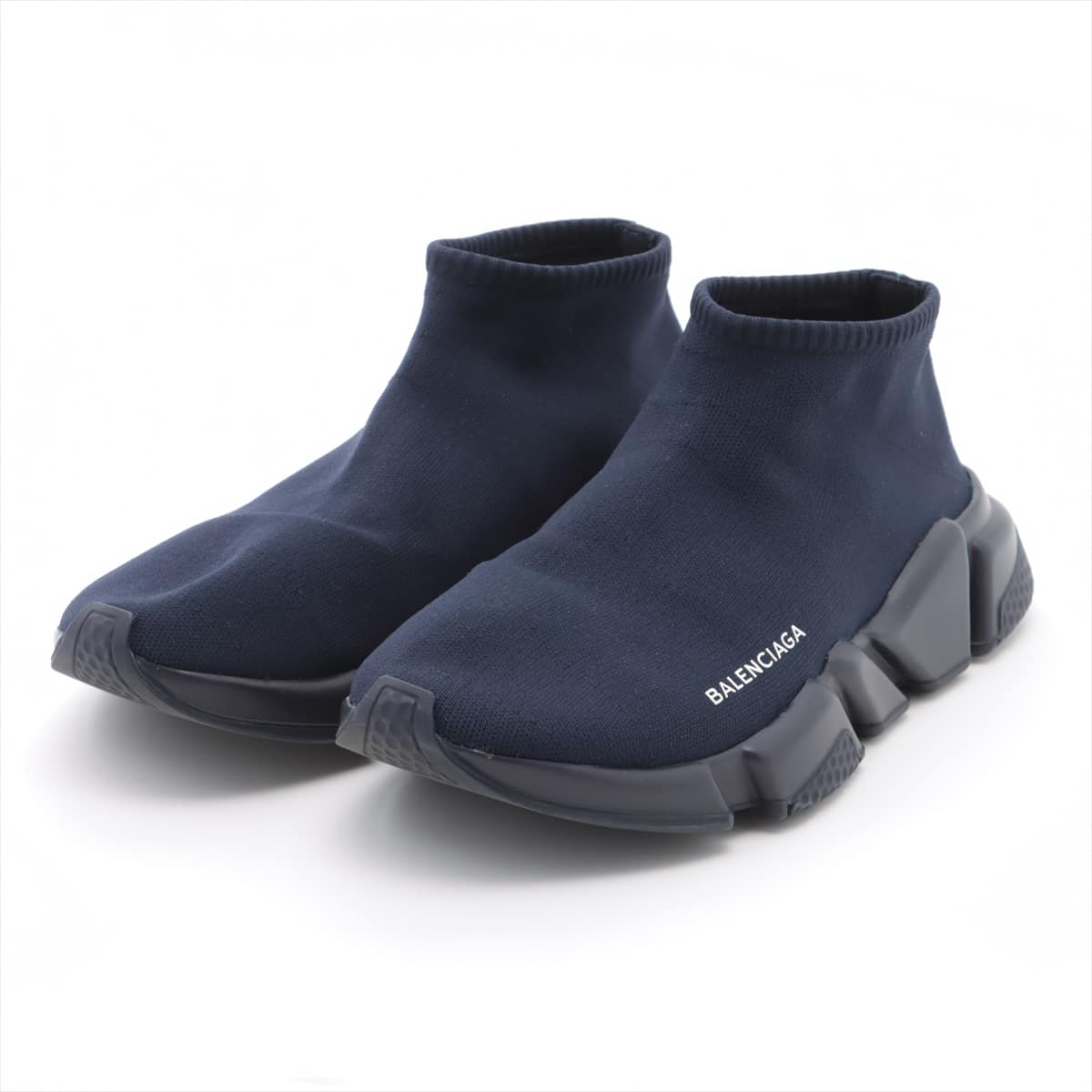 Balenciaga Speed trainer Knit Sneakers 40 Men's Navy blue