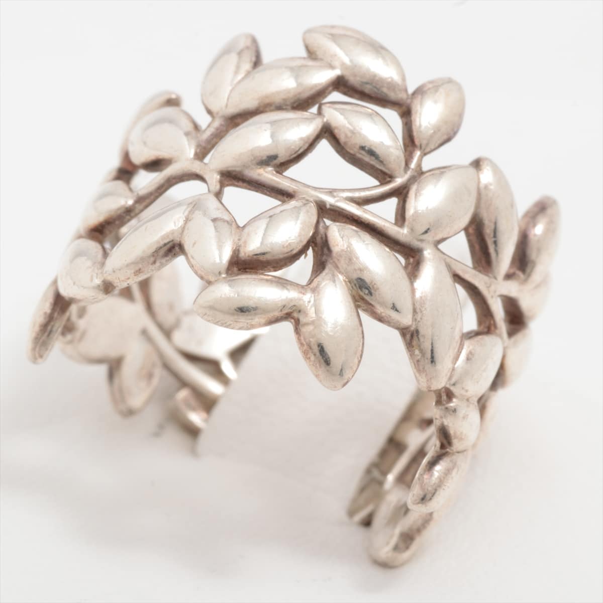 Tiffany Olive Leaf rings 925 6.4g Silver