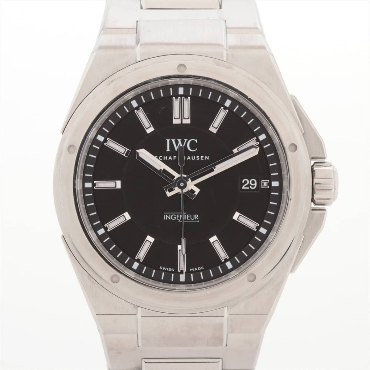 IWC Ingenieur IW323902 SS AT Black-Face Extra-Link3
