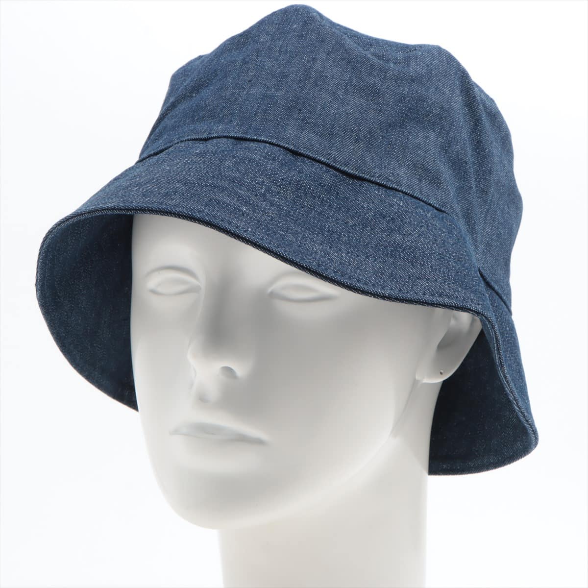 Prada 2HC137 Hat M Cotton Blue