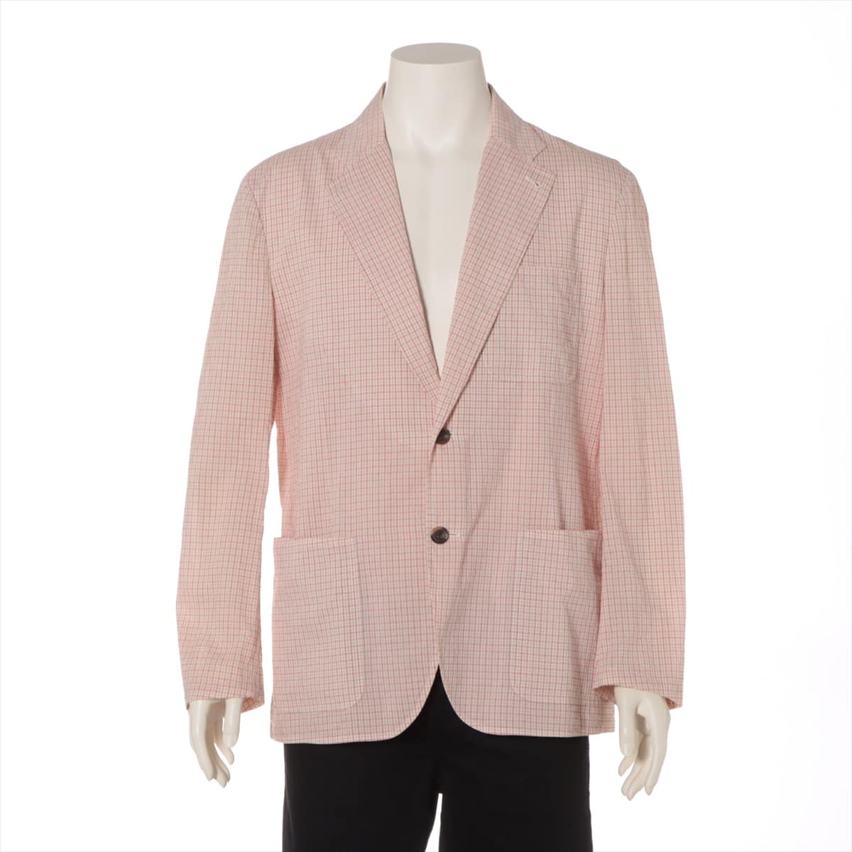 Hermès Cotton & silk Jacket 52 Men's Pink