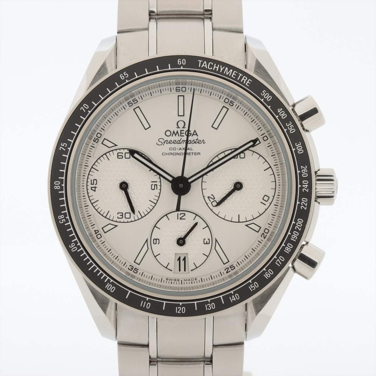Omega Speedmaster racing Coaxial 326.30.40.50.02.001 SS AT Silver-Face Extra Link 2