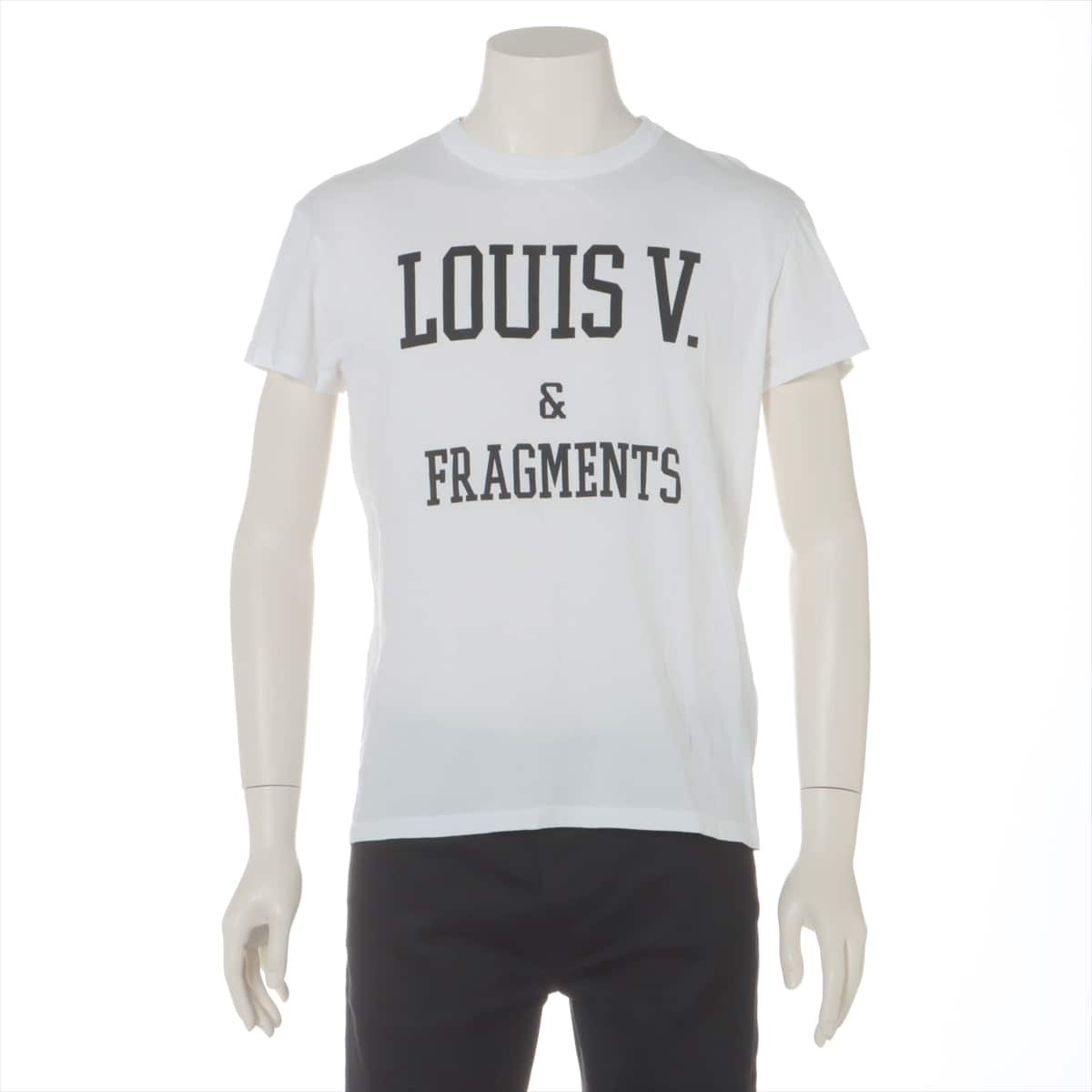 Louis Vuitton × fragment design 17AW Cotton T-shirt XS Men's White  RM172M