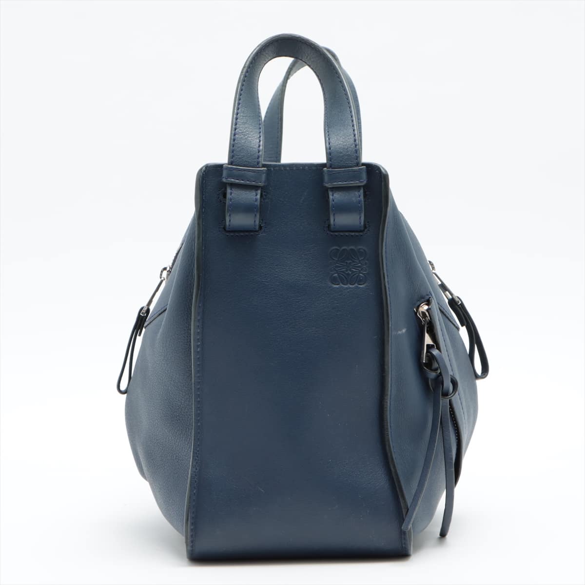 Loewe Hammock small Leather 2way handbag Blue