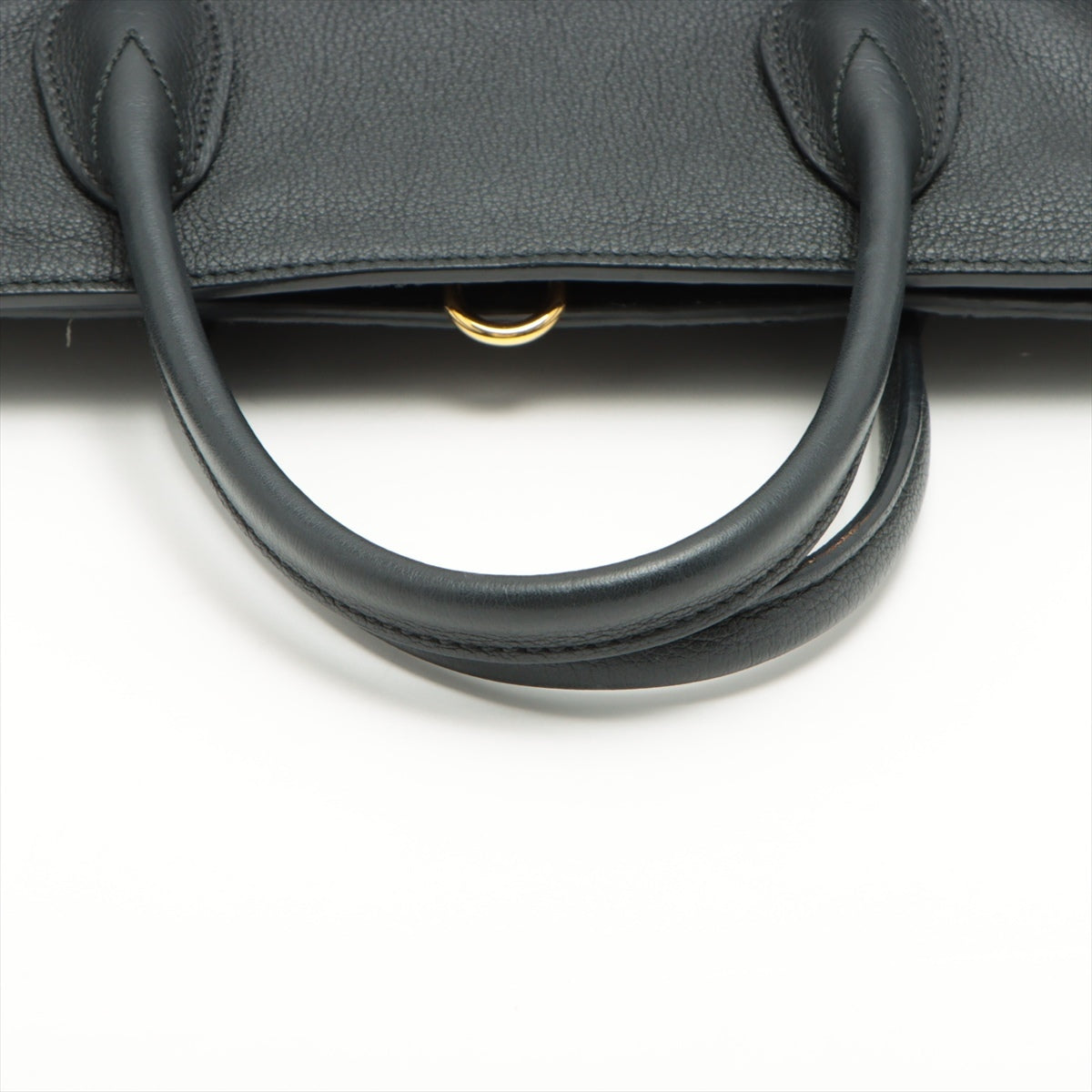 Gucci Logo Leather 2way handbag Black 674837