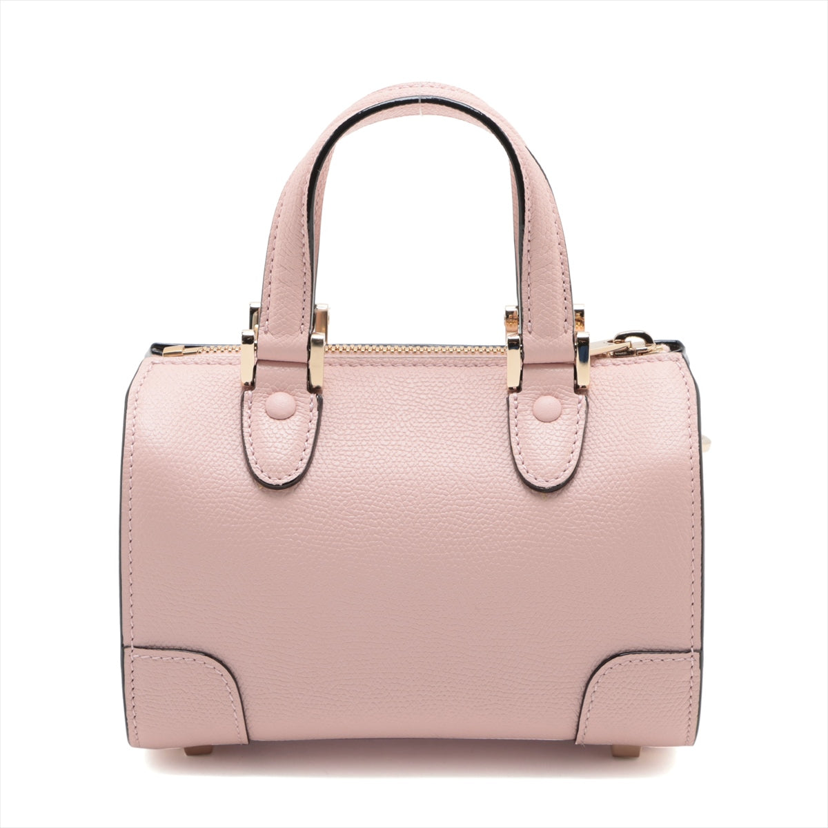 Valextra Leather 2way shoulder bag Pink