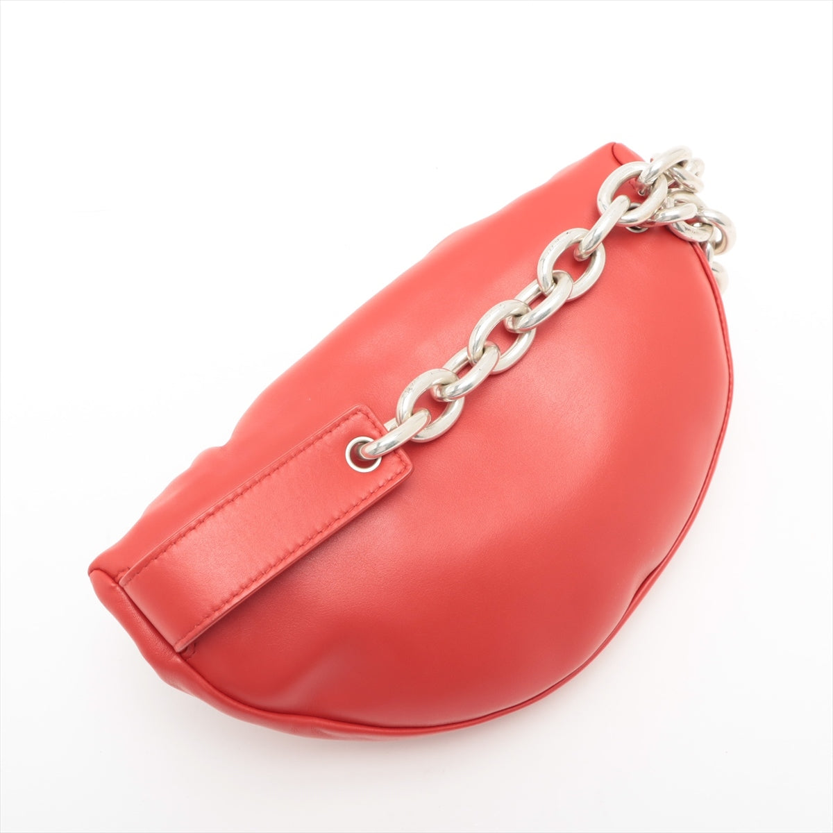 Bottega Veneta The Chain Pouch Leather Sling backpack Red