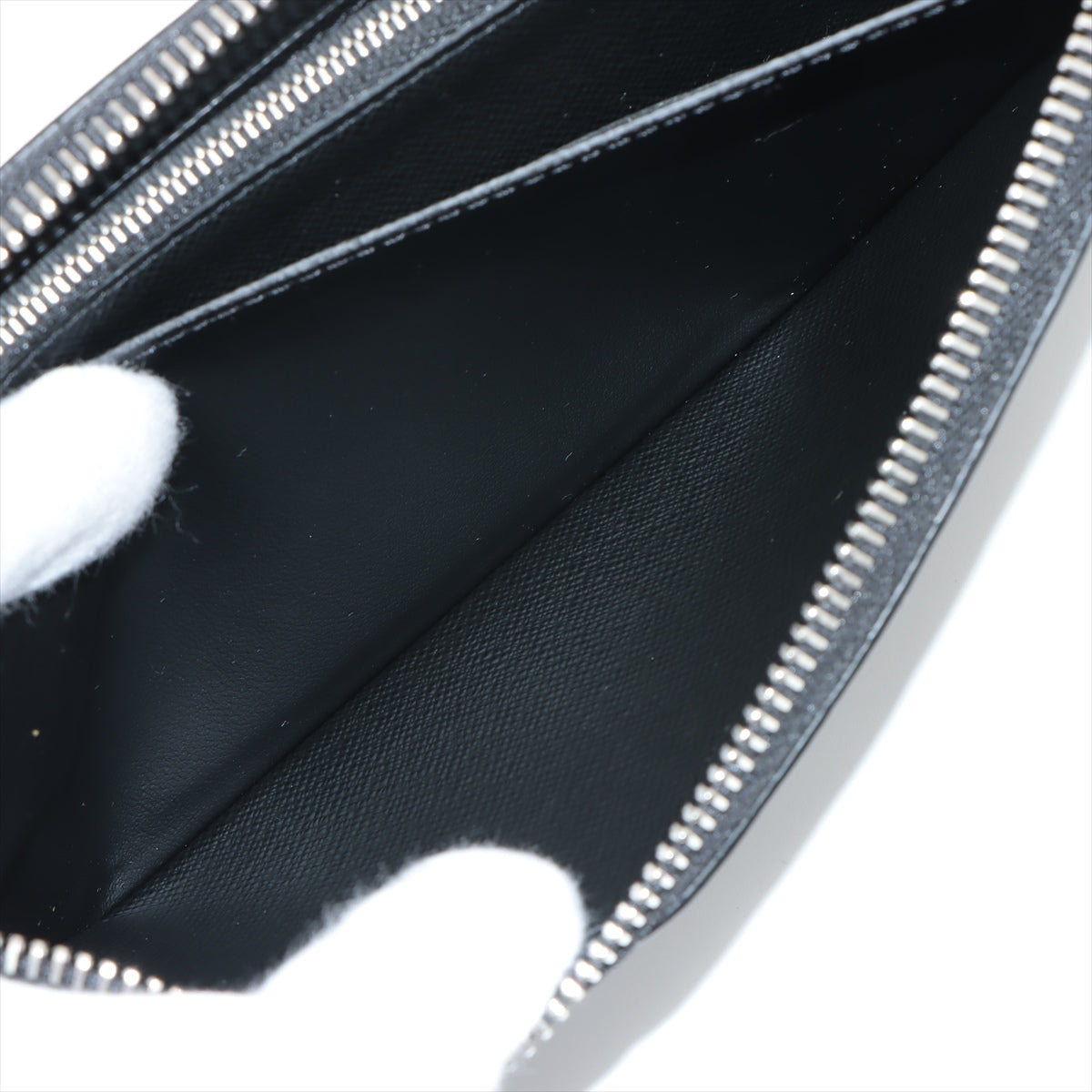 Louis Vuitton Epi Wallet Clemence M60915 Noir Zip Round Wallet