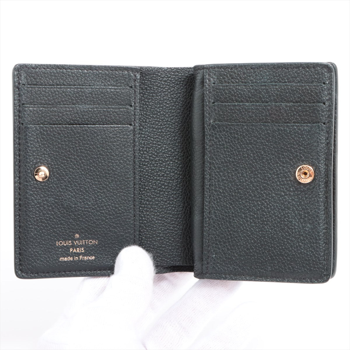 Louis Vuitton Empreinte Heures Creatives M80151 Noir Compact Wallet
