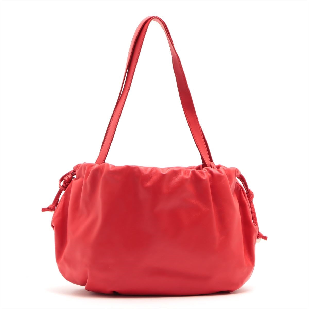Bottega Veneta Leather Shoulder bag Red