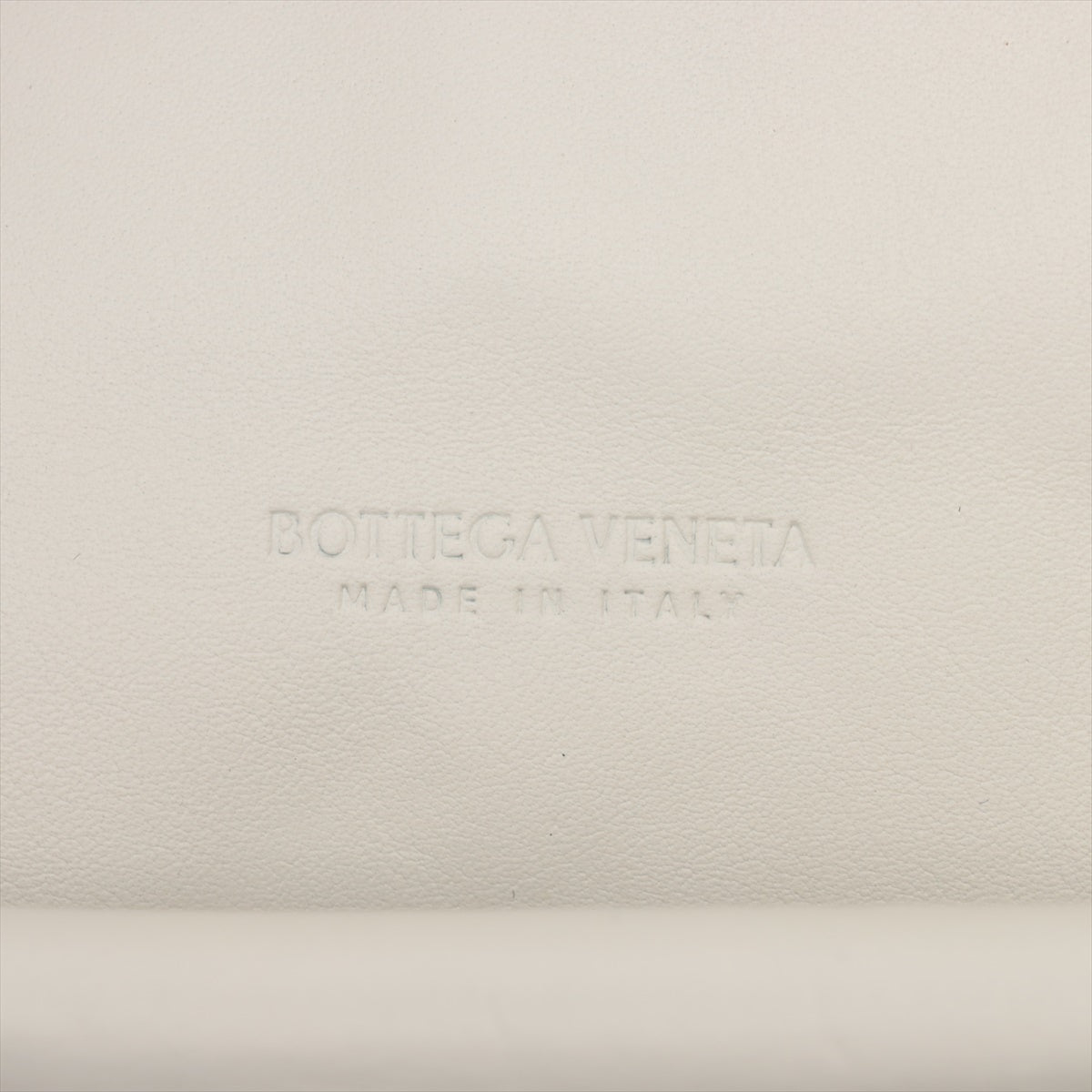 Bottega Veneta The Chain Pouch Leather Sling backpack White