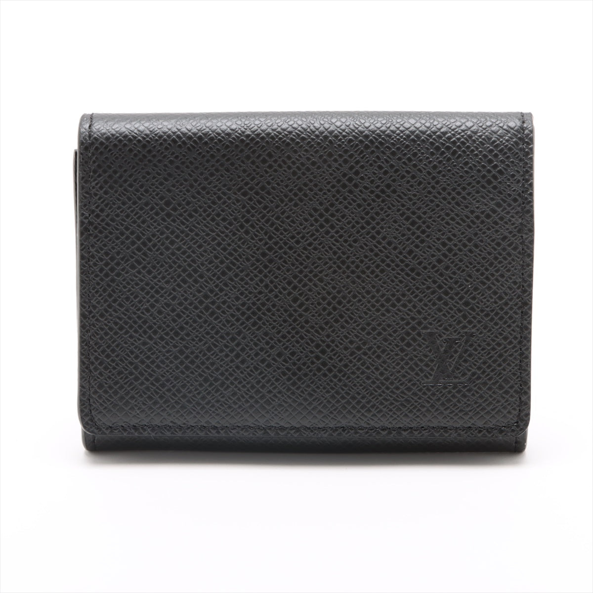 Louis Vuitton Taiga Annveloop Cult de visite M64595 Noir Card Case
