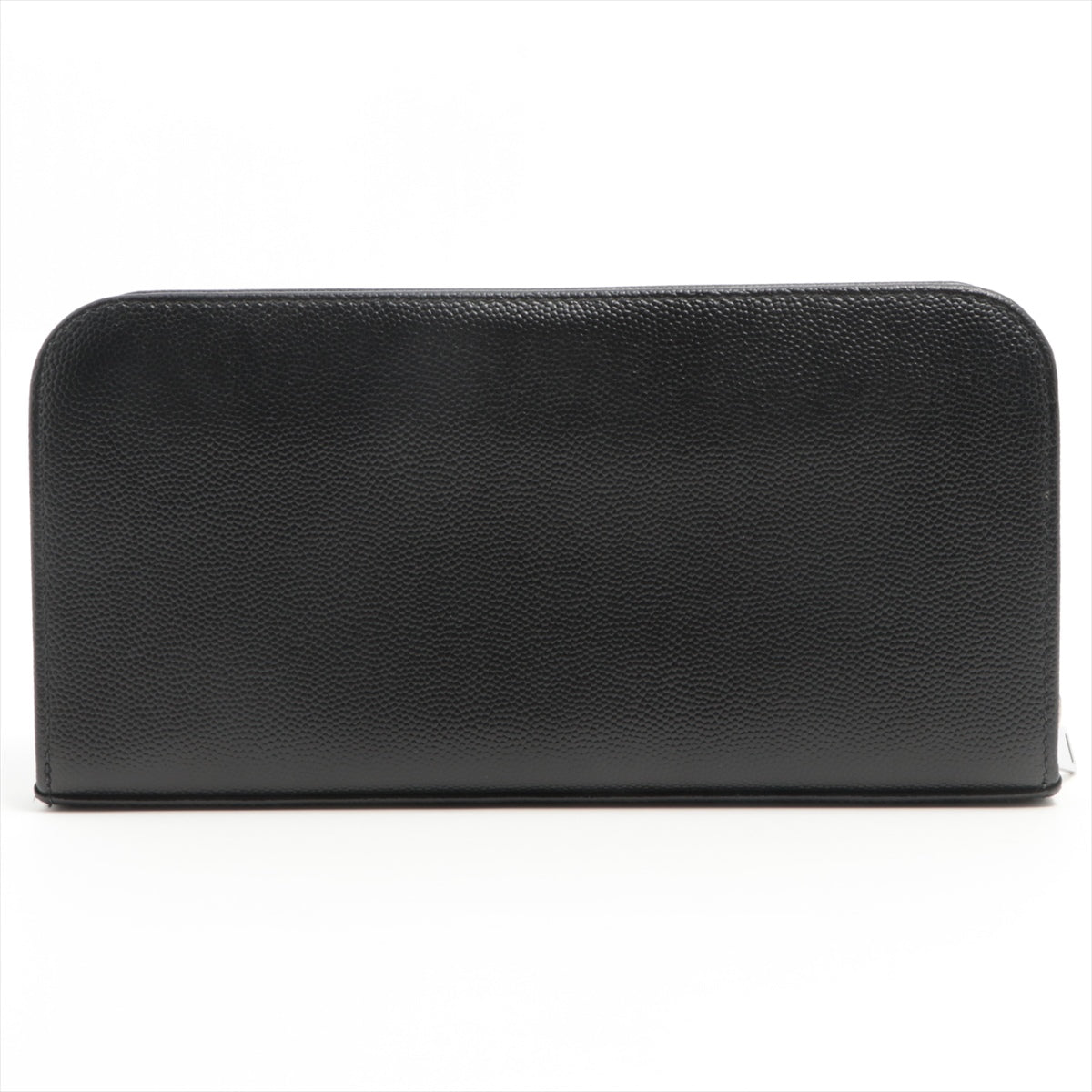 Saint Laurent INN534290 Leather Round-Zip-Wallet Black