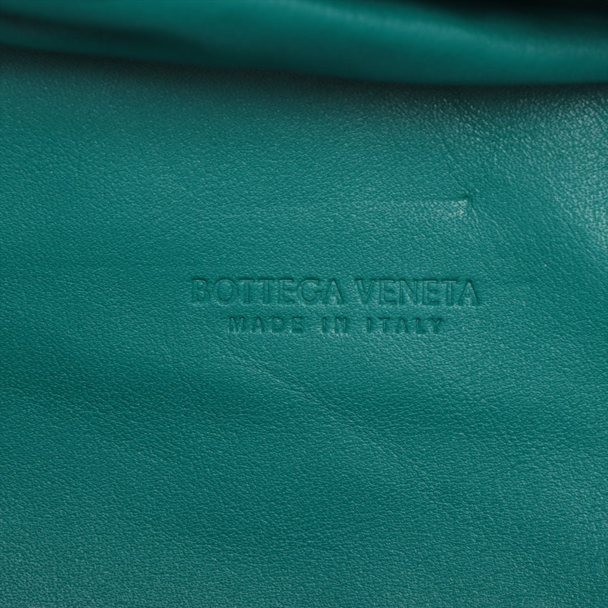 Bottega Veneta The Chain Pouch Leather Sling backpack Green