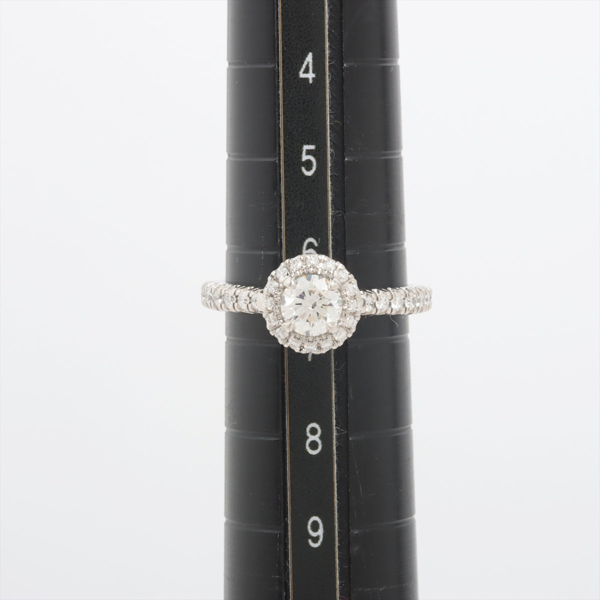 Cartier Destiné diamond rings Pt950 4.0g 0.42 47