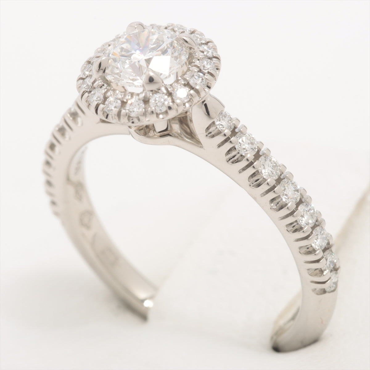 Cartier Destiné diamond rings Pt950 4.0g 0.42 47