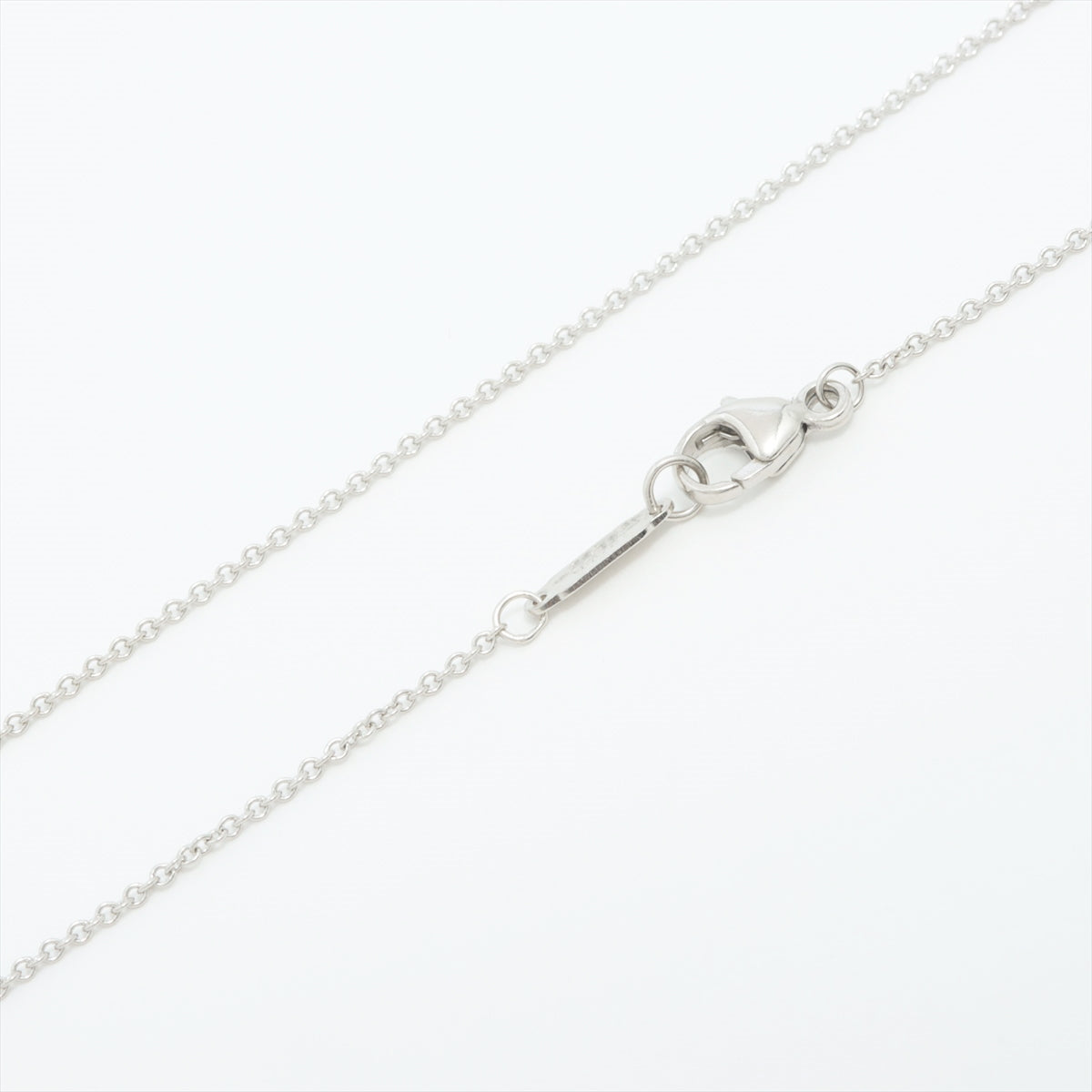 Tiffany Jazz Drop diamond Necklace Pt950 4.8g
