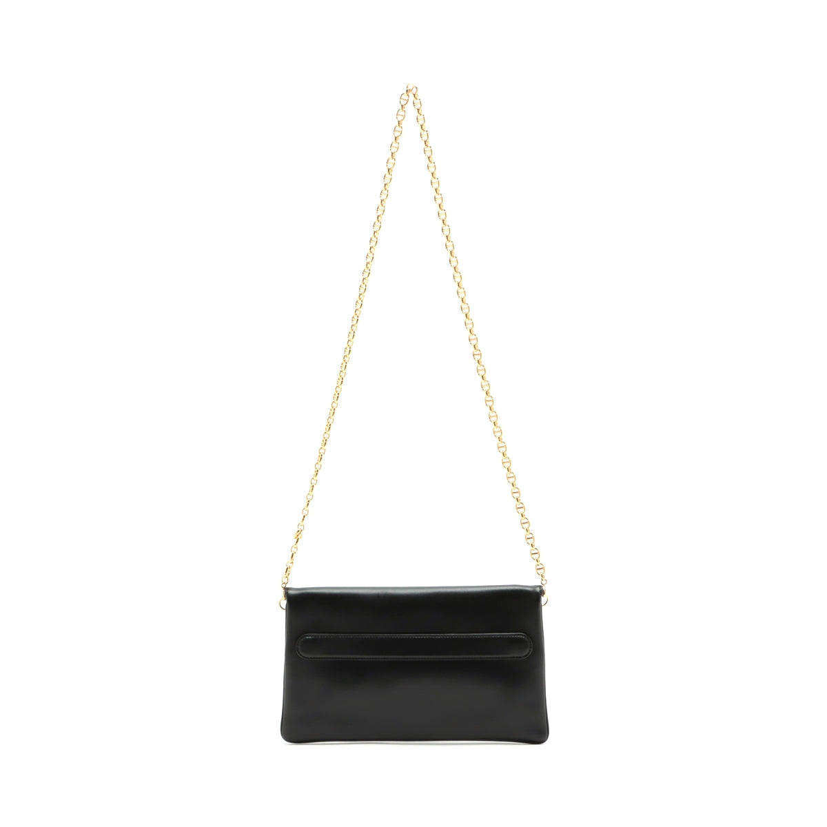 Christian Dior Leather Chain shoulder bag Black