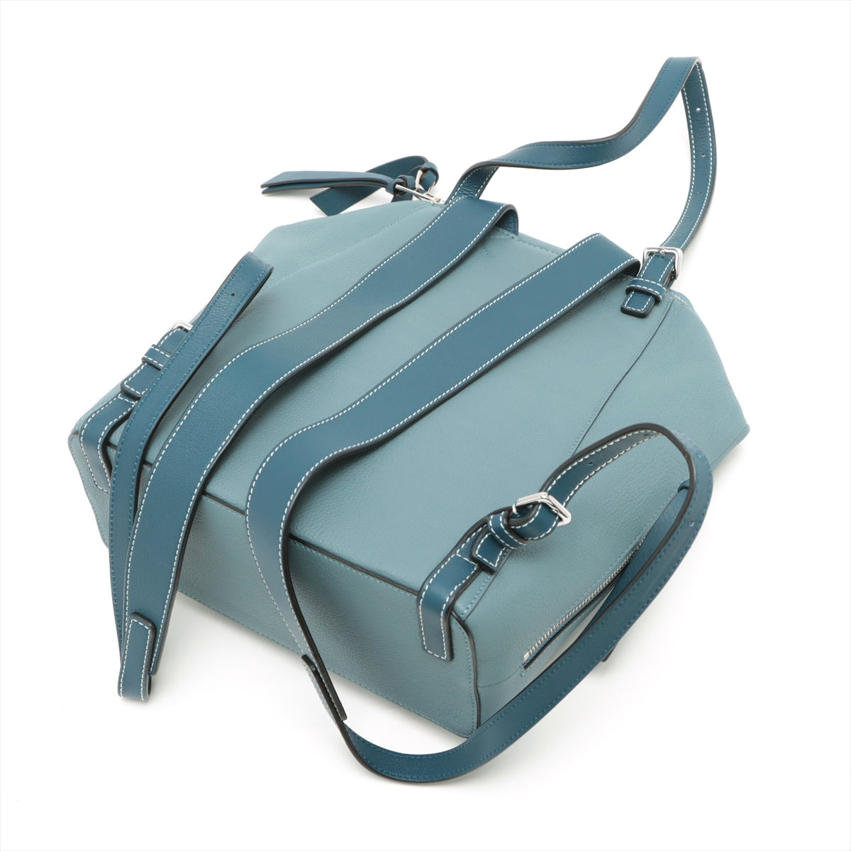 Loewe x Disney Goya Leather Backpack Blue