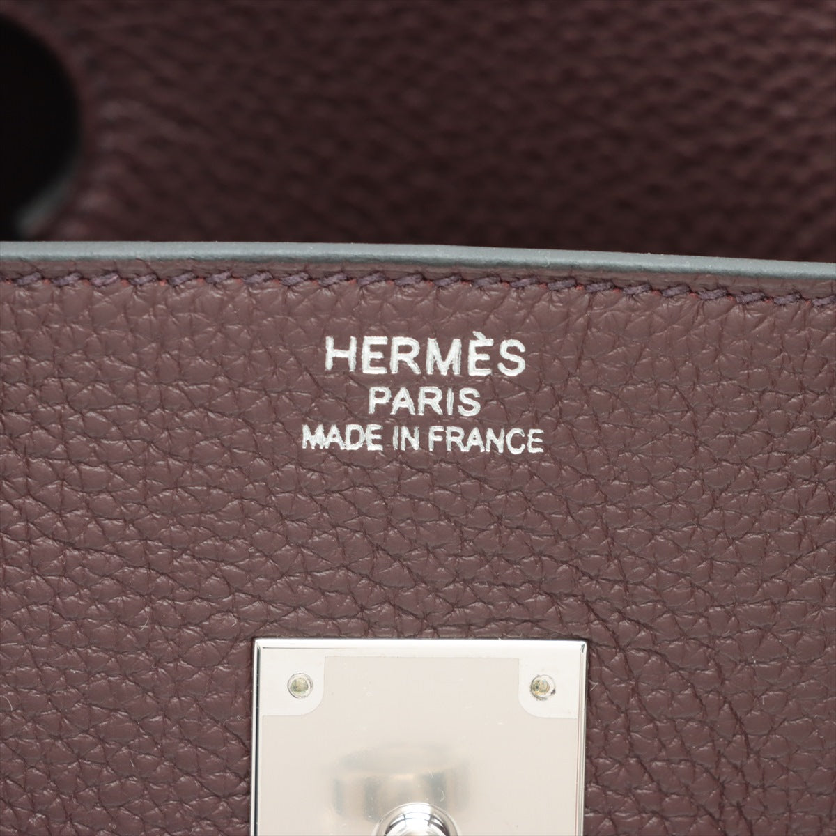 Hermès Birkin 35 Togo Rouge serie Silver Metal fittings B: 2023