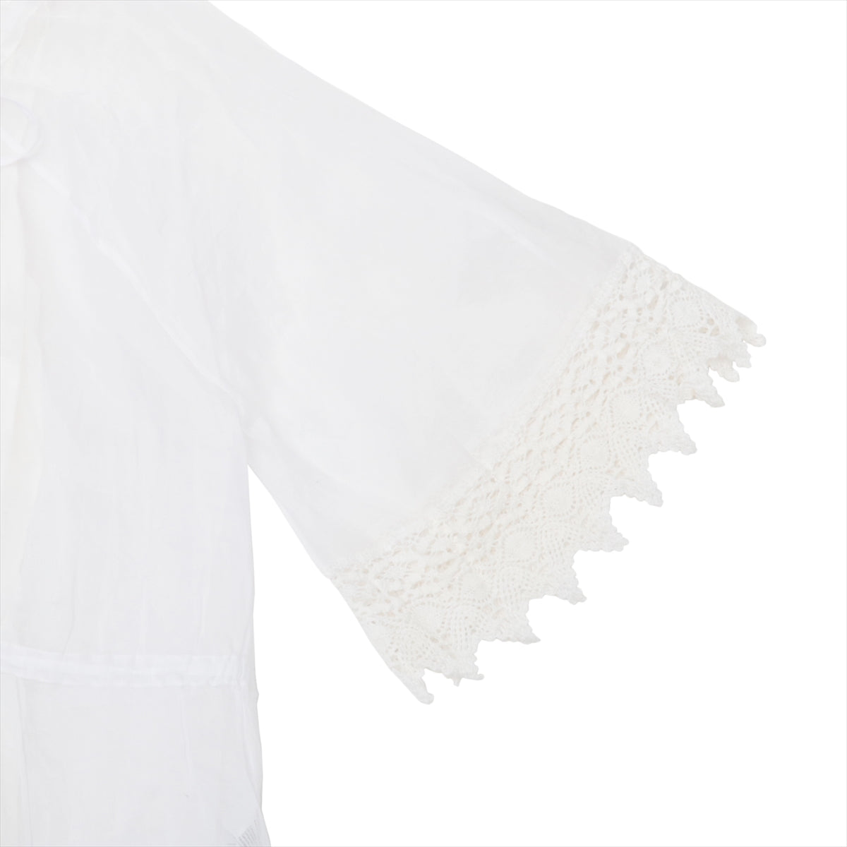 Loewe x Paula's Ibiza Cotton & Rayon Dress 34 Ladies' White  With inner S616Y09X01