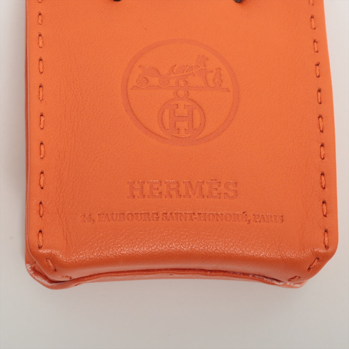 Hermès sacks Orange Y stamp: 2020 Charm Anyo Miro x Swift Fu x gold
