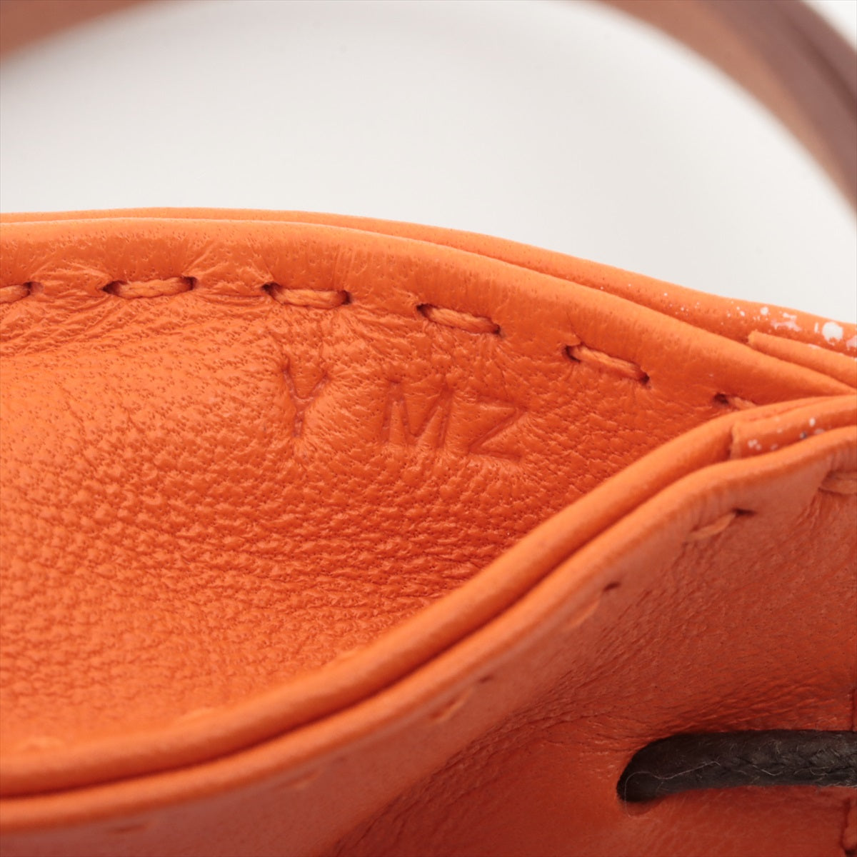Hermès sacks Orange Y stamp: 2020 Charm Anyo Miro x Swift Fu x gold
