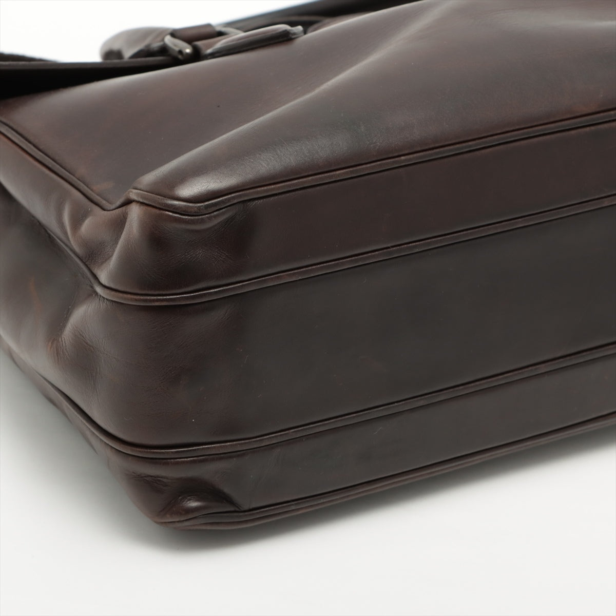 Berluti Emeao Leather 2way handbag Brown