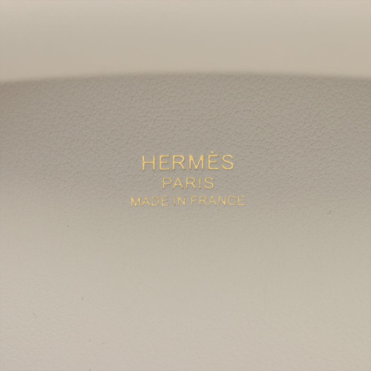 Hermès Gypsiere mini Ever color Beton Gold Metal fittings B: 2023