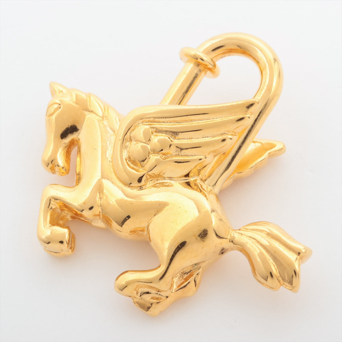Hermès Cadena lock Pegasus Charm GP Gold