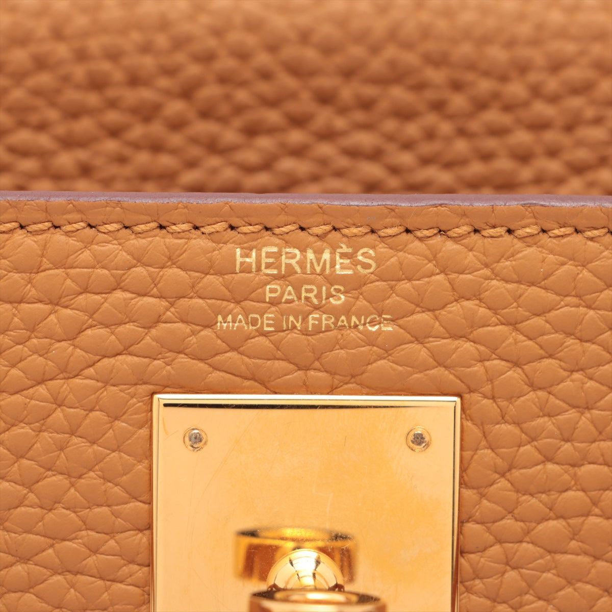 Hermès Kelly 28 Taurillon Clemence biscuits Gold Metal fittings Z: 2021