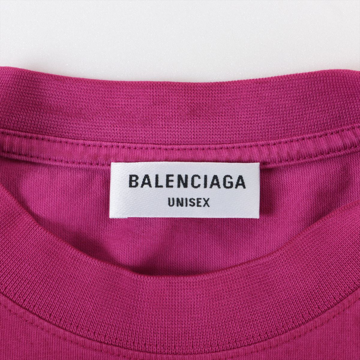 Balenciaga 21 years Cotton T-shirt XS Unisex Purple  641655