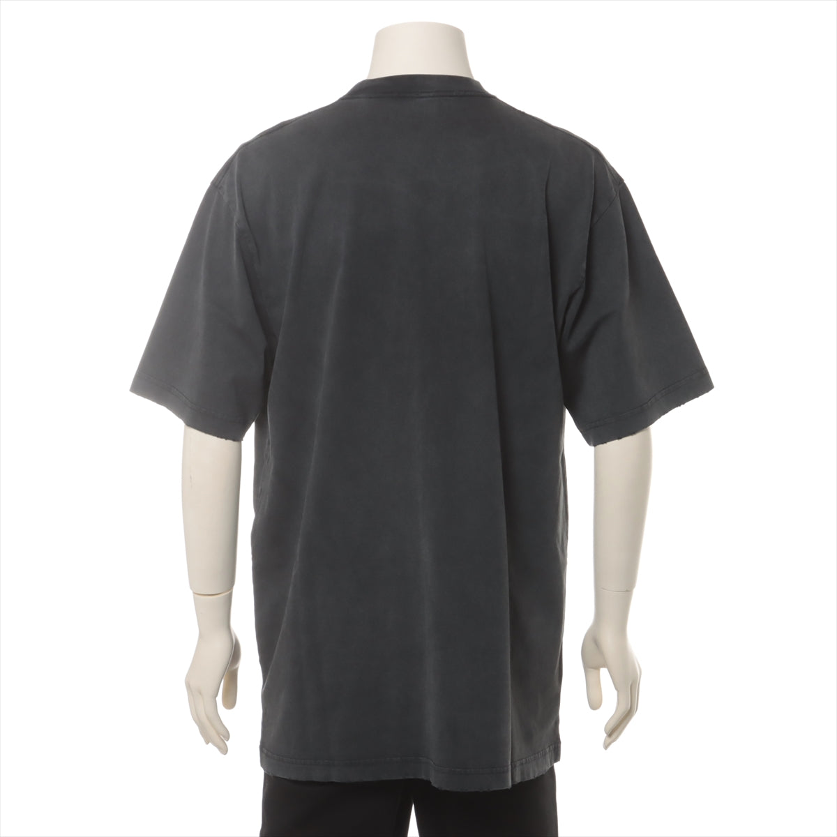 Balenciaga 22 years Cotton T-shirt XXS Men's Grey  641675 Crash processing