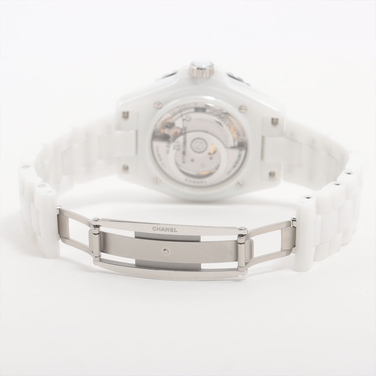 Chanel Mademoiselle J12 La Pausa H7481 SS×CE AT White-Face Extra Link 1