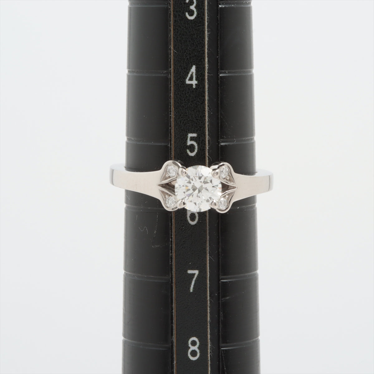 Cartier Ballerina diamond rings Pt950 4.5g 0.45 46