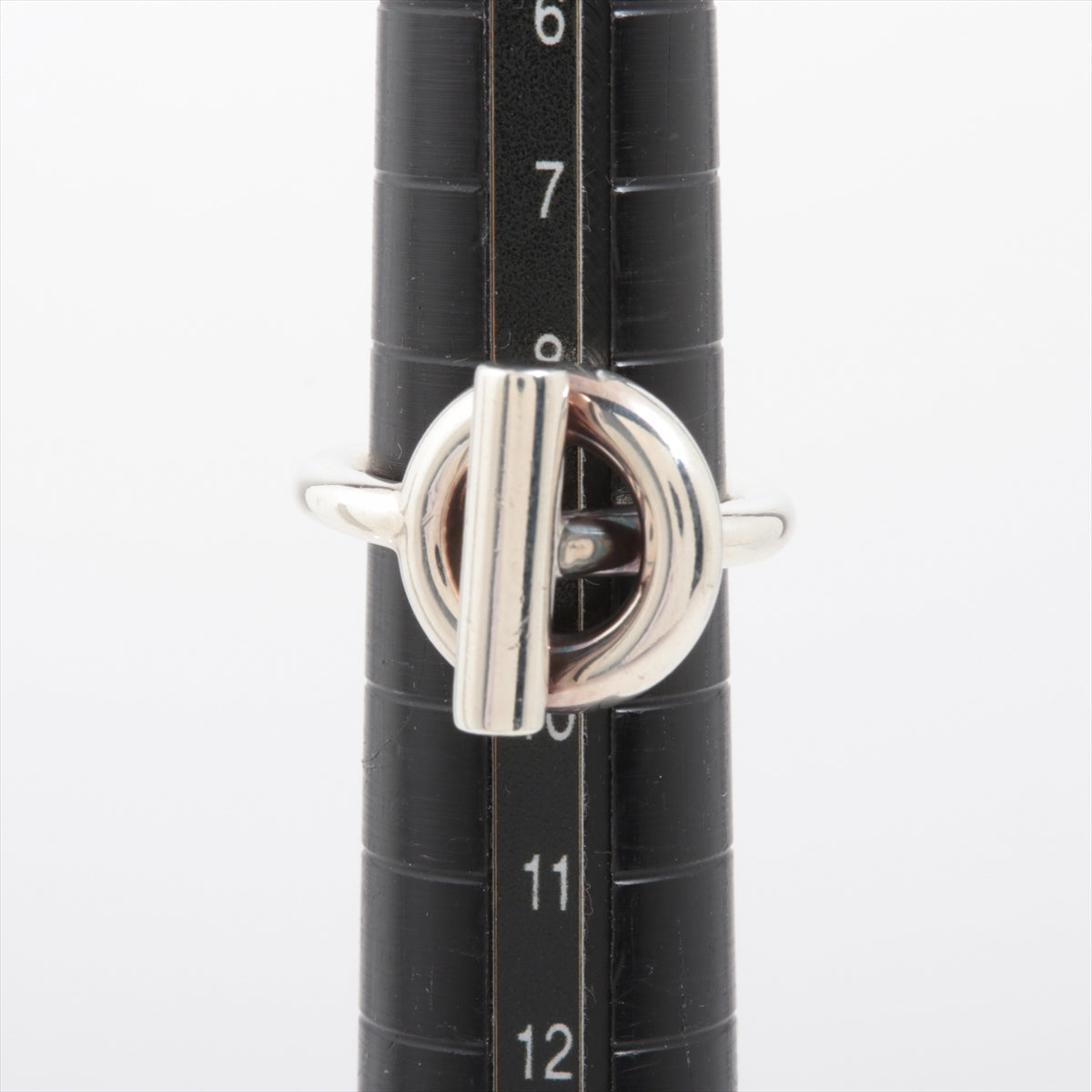 Hermès Shapé rings 52 925 9.1g Silver